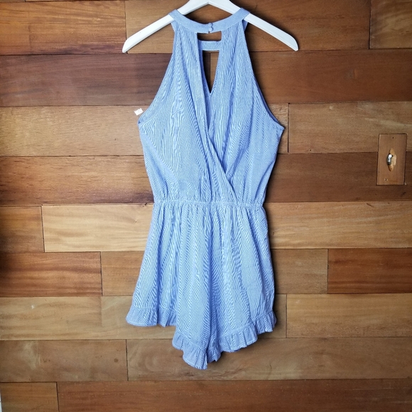 Andree by unit striped romper shorts size S - Picture 10 of 11